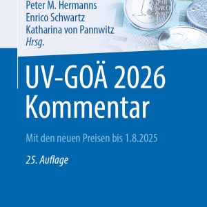 UV-GOÄ 2026 Kommentar: Mit den neuen Preisen bis 1.8.2025 (Abrechnung erfolgreich und optimal) (German Edition), 25th Edition (Original PDF from Publisher)