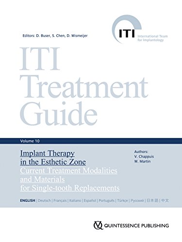 ITI Treatment Guide, Volume 10, Implant Therapy in the Esthetic Zone, Current Treatment Modalities and Materials for Single-tooth Replacements (EPUB)