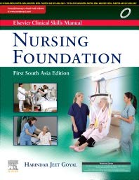 Elsevier Clinical Skills Manual, First South Asia Edition: Nursing Foundation (Original PDF from Publisher)
