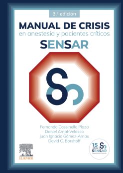 Manual de crisis en anestesia y pacientes críticos SENSAR, 3rd Edition (True PDF from Publisher)