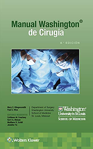 Manual Washington de cirugía, 8 Ed (High Quality Image PDF)