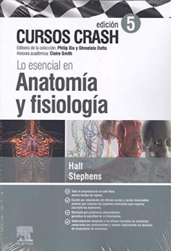 Lo esencial en Anatomía y fisiología (5ª ed.): Cursos Crash (Spanish Edition) (True PDF – Publisher Quality)