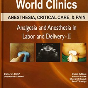 Analgesia and Anesthesia in Labour and Delivery-II (World Clinics: Anesthesia, Critical Care, Pain) (Original PDF from Publisher)