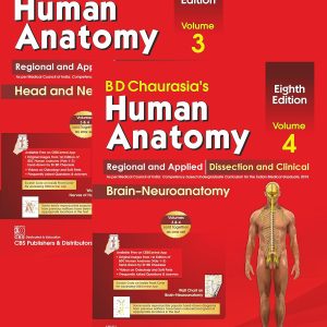 BD Chaurasia’s Human Anatomy: Regional & Applied (Dissection & Clinical) Vol. 3 & Vol. 4 (Original PDF from Publisher)