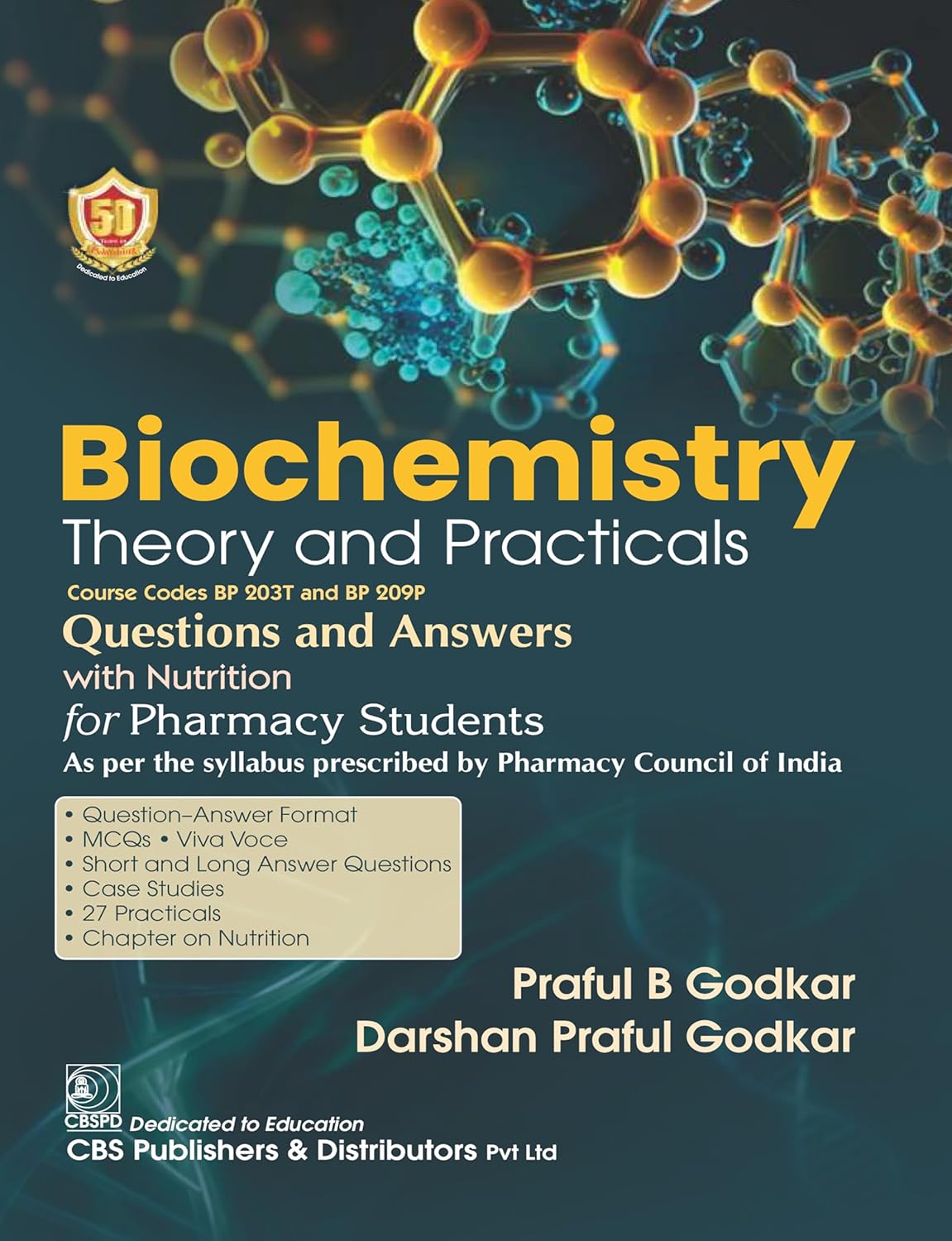 Medical Biochemistry Theory and Practicals Questions and Answers for Pharmacy Student (Original PDF from Publisher)