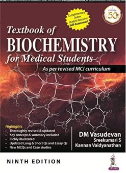Textbook Of Biochemistry For Medical Students, 9th Edition (AZW3 + EPUB)