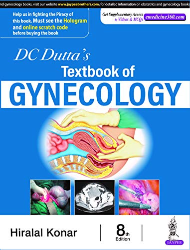 DC Dutta’s Textbook of Gynecology, 8th Edition (Original PDF from Publisher)