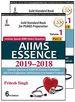 AIIMS ESSENCE 2019-2018 (VOL. 1 PART A & B) (Original PDF from Publisher)