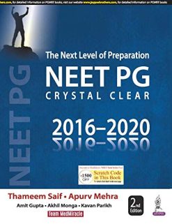 The Next Level of Preparation NEET PG Crystal Clear 2016-2020 (EPUB + Converted PDF)