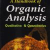 A Handbook Organic Analysis: Qualitative & Quantitative, 4th Edition (Original PDF from Publisher)