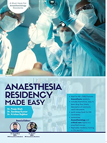 Anaesthesia Residency Made Easy (High Quality Scanned PDF)