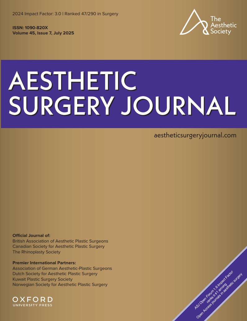 Aesthetic Surgery Journal Volume 45, Issue 7, July 2025 (True PDF+Videos)
