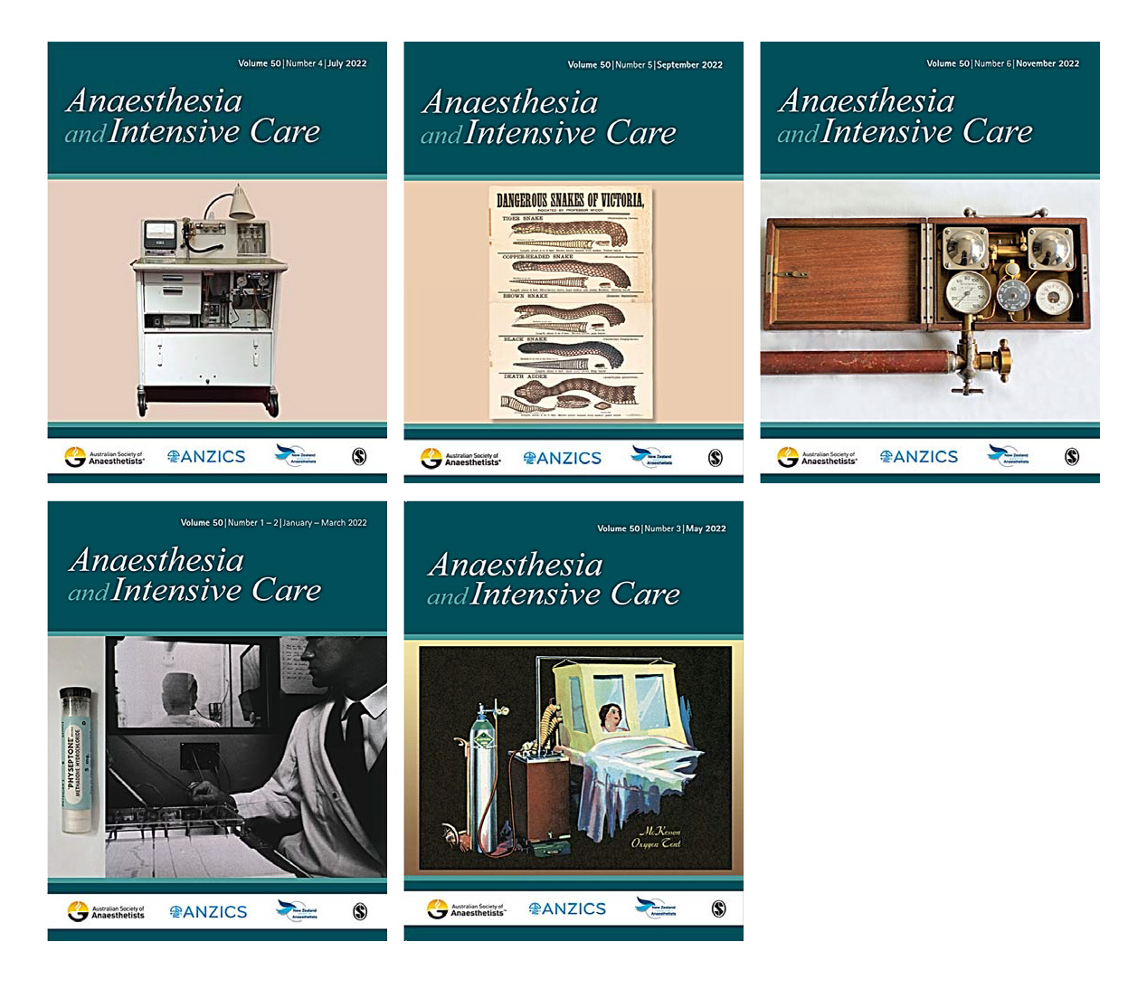 Anaesthesia & Intensive Care 2022 Full Archives (True PDF)