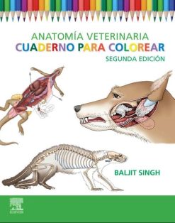 Anatomía veterinaria. Cuaderno para colorear, 2nd Edition (True PDF from Publisher)