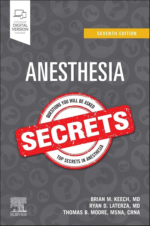 Anesthesia Secrets, 7th Edition (True PDF from Publisher)