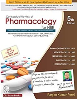 Conceptual Review of Pharmacology for NBE, 5th Edition (Original PDF from Publisher)