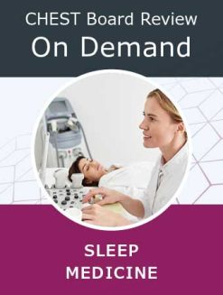 CHEST Sleep Medicine Board Review On Demand 2023 (Videos with subtitles + Audios + Slides + Quiz)