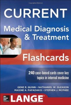 CURRENT Medical Diagnosis and Treatment Flashcards (Original PDF from Publisher)