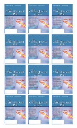 Clinical Journal of Pain 2023 Full Archives (True PDF)