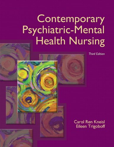 Contemporary Psychiatric-Mental Health Nursing, 3rd Edition (Original PDF from Publisher)