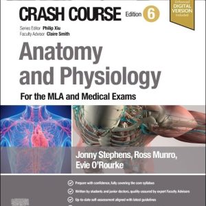 Crash Course Anatomy and Physiology: For the MLA and Medical Exams, 6th Edition (EPUB)