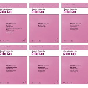 Current Opinion In Critical Care 2023 Full Archives (True PDF)