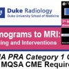Duke Radiology 7th Mammograms to MRI 2016 (Videos)