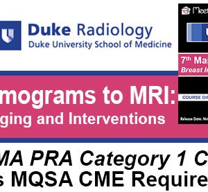 Duke Radiology 7th Mammograms to MRI 2016 (Videos)