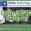 Duke Radiology Body and MSK Imaging 2017 (Videos)