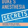 Duke’s Anesthesia Secrets, 5th Edition (ORIGINAL PDF from Publisher)