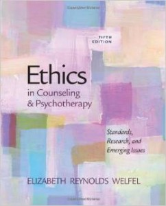 Ethics in Counseling & Psychotherapy 5e
