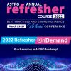 2022 ASTRO Annual Refresher Course On Demand (Videos)
