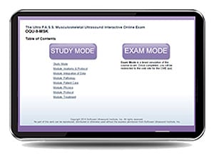 GCUS ULTRA P.A.S.S. Musculoskeletal Ultrasound Interactive Registry Review Online Mock Exam 2023 (PDF)