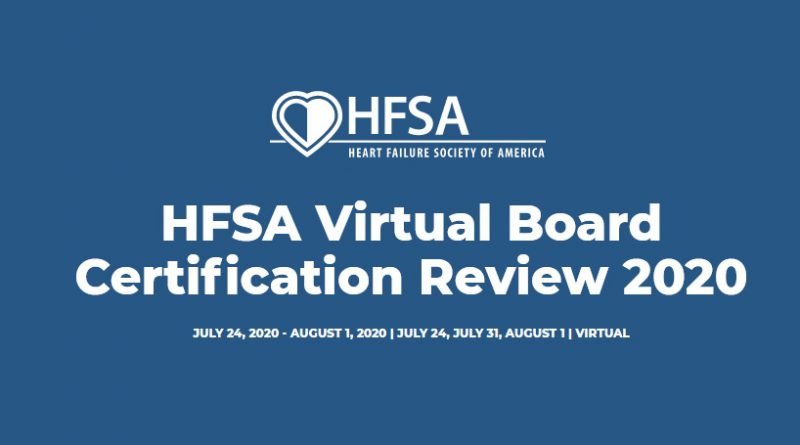 HFSA Virtual Board Certification Review 2020 (Videos)