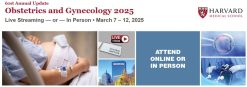 Harvard 61st Annual Update in Obstetrics and Gynecology 2025 (Videos with subtitles + Slides)
