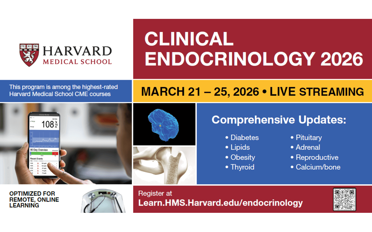Harvard Clinical Endocrinology 2026 (Videos + PDFs)