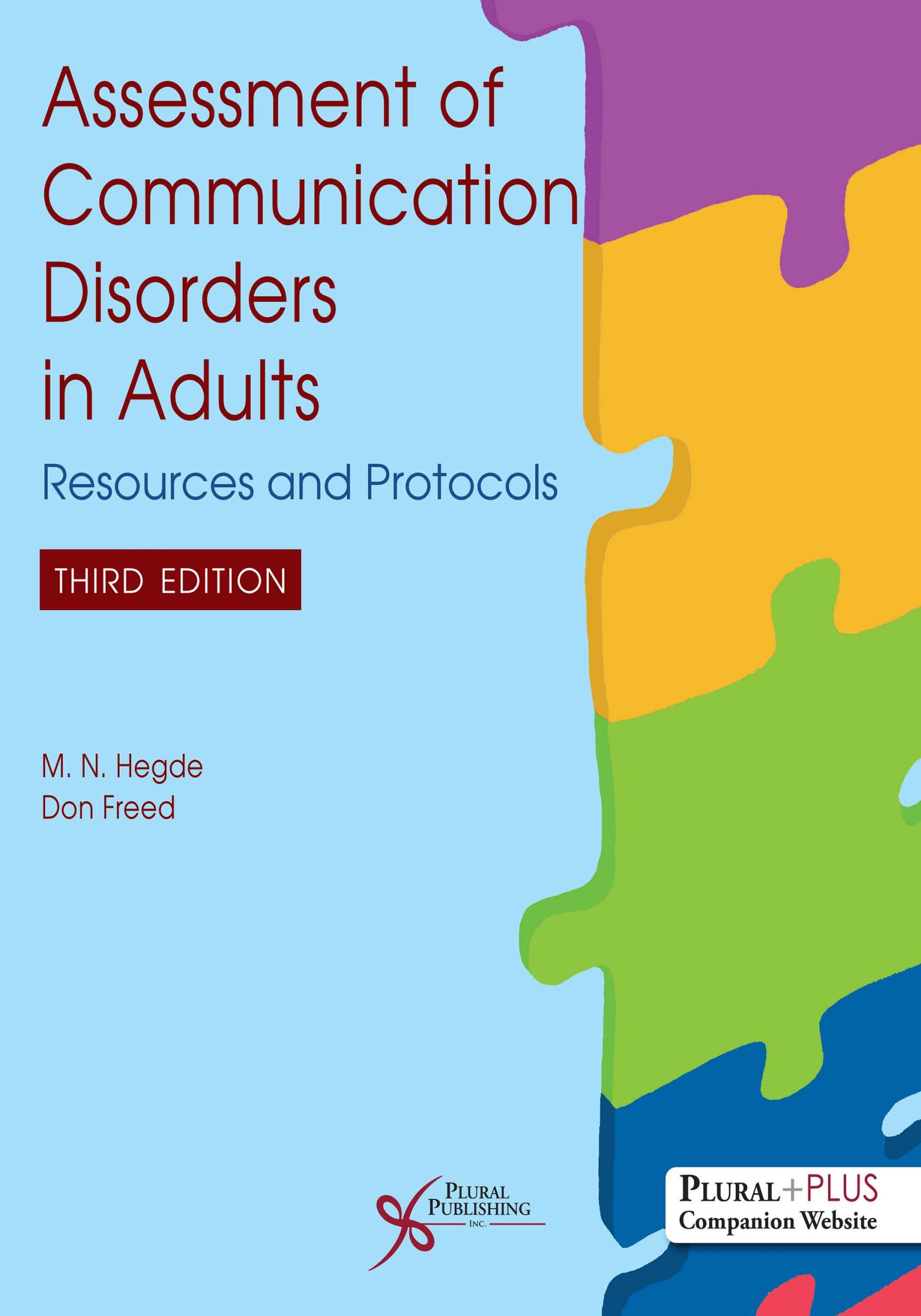 Assessment of Communication Disorders in Adults: Resources and Protcols, 3rd Edition (Original PDF from Publisher)