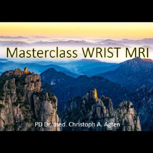 Agten Wrist MRI Masterclass (Videos)