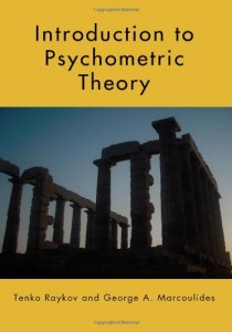Introduction to Psychometric Theory (Original PDF from Publisher)
