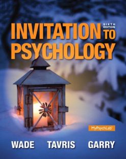Invitation to Psychology (6th Edition) (Original PDF from Publisher)