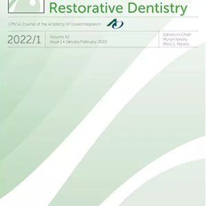 International Journal of Periodontics & Restorative Dentistry, 01/2022 (True PDF)
