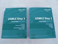 Kaplan USMLE Step 3 Lecture Notes 2015- 2016 Set (2 books)