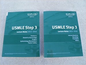Kaplan USMLE Step 3 Lecture Notes 2015- 2016 Set (2 books)