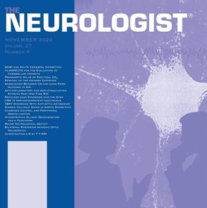 The Neurologist 2022 Full Archives (True PDF)