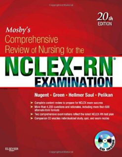 Mosby’s Comprehensive Review of Nursing for the NCLEX-RN® Examination, 20e (Original PDF from Publisher)