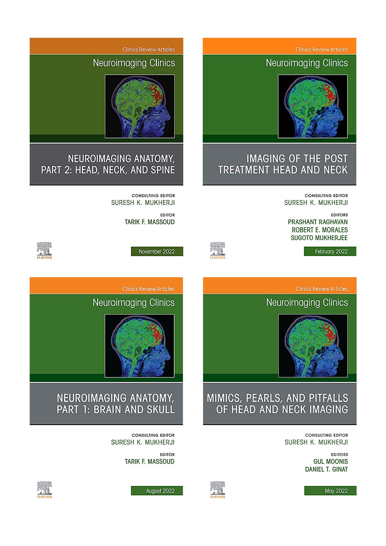 Neuroimaging Clinics of North America 2022 Full Archives (True PDF)