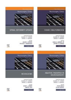 Neurosurgery Clinics of North America 2023 Full Archives (True PDF)