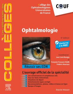 Ophtalmologie: Réussir ses EDN, 6th Edition (True PDF from Publisher)
