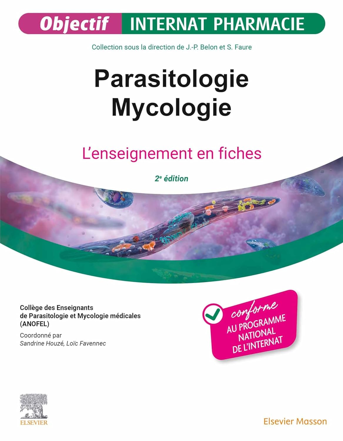 Parasitologie – Mycologie: L’enseignement en fiches (French Edition), 2nd Edition (True PDF from Publisher)