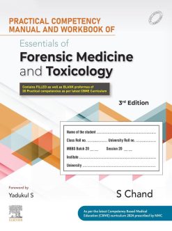 Practical Competency Manual and Workbook of Essentials of Forensic Medicine and Toxicology, 3rd Edition (EPUB)